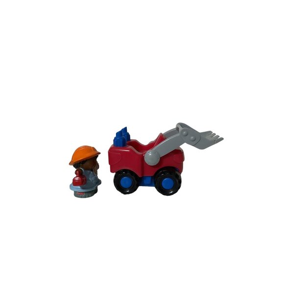 Fisher Price Little People Construction Worker and Bulldozer 2002 - Picture 3 of 6